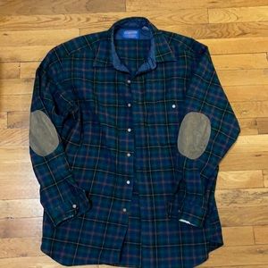 Wool button up